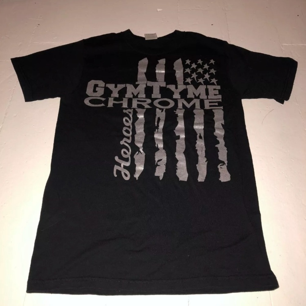Gymtyme all stars chrome T-shirt